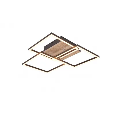 Produktbild von Reality Mobile LED Deckenleuchte  27W dimmbar Holznachbildung CCT einstellbare Lichtfarbe Nachtlicht