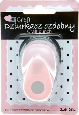 Obrázok produktu pre Ozdobný dierovač 1,6 cm - Kruh - DpCraft