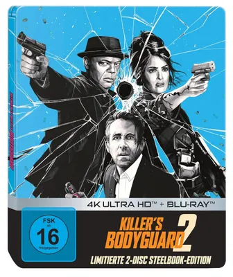 Produktbild von Killer's Bodyguard 2 (Ultra HD Blu-ray & Blu-ray im Steelbook)