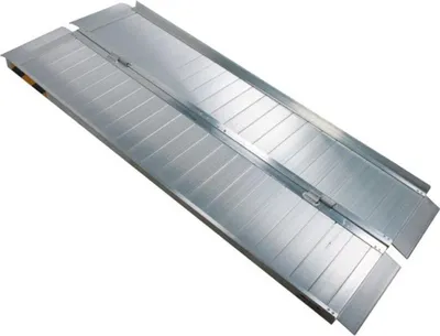 Immagine prodotto di Rampa di carico pieghevole in alluminio max 270 kg portatile, antiscivolo moto ATV quad, 184x74.5 cm, Torso Olanda