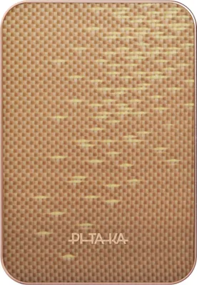 Produktbild von Pitaka PBQ2504, 10000 mAh, Quick Charge 2.0, Kabelloses Aufladen, Gold