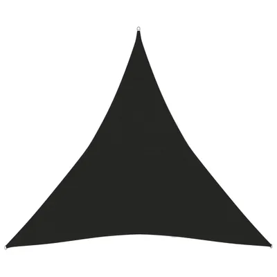 Produktbild von The Living Store Sonnensegel 160 g/m² Schwarz 4x4x4 m HDPE