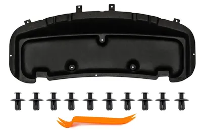 Produktbild von HERSTMOTO Dämmmatte Motorhaube Motorhaubendämmung Motorraumdämmung mit Clips kompatibel mit OPEL Zafira B 2008–2015, 13151289