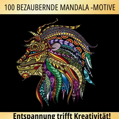 Produktbild von 100 bezaubernde Mandala Motive für Erwachsene