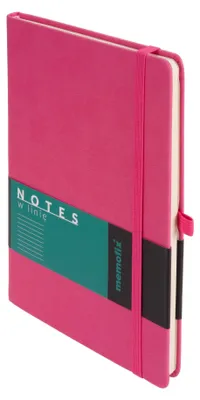 Image de Bloc-notes Memofix A5 en rose