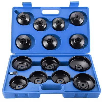 Zdjęcie produktu dla 15-częściowy zestaw kluczy do filtrów oleju