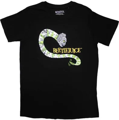 Obrázek produktu pro Beetlejuice - Tričko "Beetlesnake" pro muže RO11388 (XXL) (Schwarz)