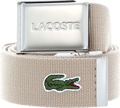 Produktbild von LACOSTE Gürtel Casual Woven Strap W110 Viennois beige