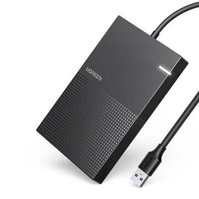Produktbild von Ugreen Cm471, Usb-A 3.2 Gen 1 5Gbps Externes HDD/SD-Gehäuse (Schwarz)