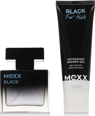 Produktbild von Mexx Black Man EDT 30 ml + SG 50 ml (man)