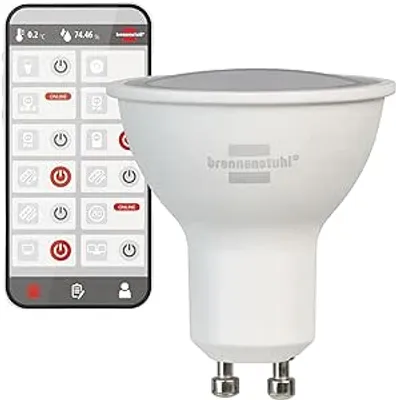 Produktbild von Brennenstuhl WiFi LED Lampe GU10