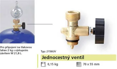 Zdjęcie produktu dla MEVA - Einwegventil PB W 21,8L
