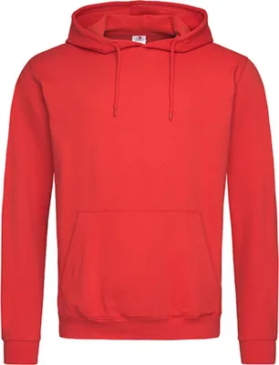 Produktbild von Stedman ST4100 | Hooded Sweat - Farbe: Scarlet Red - Größe: L