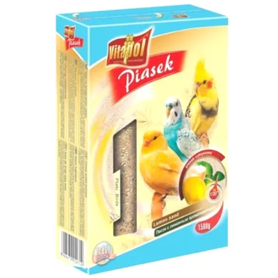 Produktbild von Vitapol Sand für Vögel - Zitrone 1.5kg