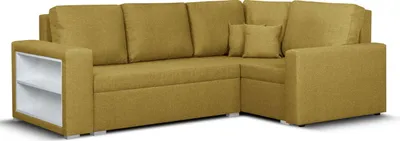 Produktbild von Ecksofa mit Schlaffunktion MILO1 - Gelb