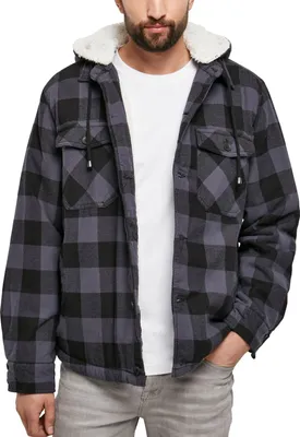 Zdjęcie produktu dla Kurtka drwala Brandit Kurtka drwala z kapturem, czarny/szary