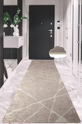 Zdjęcie produktu dla Conceptum Hypnose, Broken- Broken Ecru 150X300CHL, ECRU, bieżnik dywanowy, 150 x 300 cm, 50% tkanina aksamitna / 50% poliester