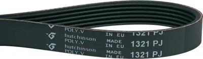 Produktbild von Poly-V-Riemen Antriebsriemen Keilrippenriemen Riemen grobe Rippen Waschmaschine 1321PJ6 wie BBC Blomberg Bosch Constructa Electrolux Foron Matura Quelle Zanker Lepper Neff