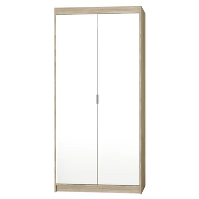 Image de AX LIVING Armoire miroir chene Sonoma Armoire Storicos 2P 89,7