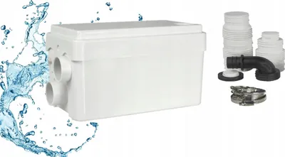 Immagine prodotto di IBO | Set Pompe Da Bagno Aquasan Mini - 250 W - Compatto - Automatico - Silenzioso Ed Efficiente