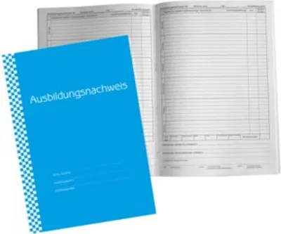 Produktbild von Ausbildungsnachweisheft - kaufm. Ausbildung