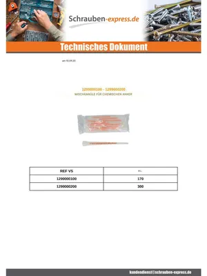 Produktbild von Mischkanüle für chemische Verankerung 300 ml