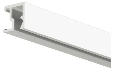 Obrázok produktu pre Závesný systém na obrazy – Contour Rail, lišta biela, natierateľná (2 m)