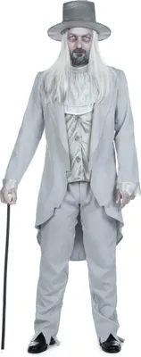 Obrázok produktu pre Kostým ženícha pre mužov Halloween kostým svetlo šedá - XL