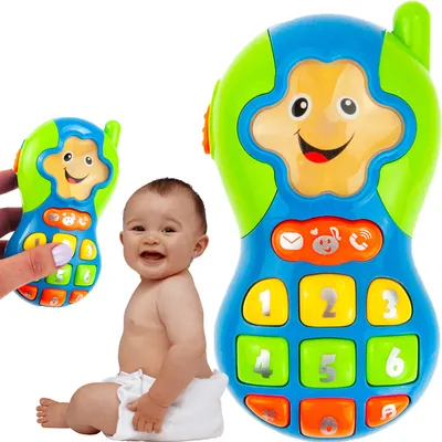 Obrázok produktu pre Interaktívny Hudobný Telefón Pre Batoľa Na Hranie