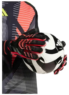 Productafbeelding van Handschoenen Adidas Predator Pro "Black / Black / Lucid Red" voor Uni