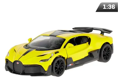 Obrázek produktu pro Model v měřítku 1:36, Bugatti Divo, žlutý
