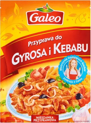 Imagen del producto de Galeo, mezcla de especias para gyros y kebabs, 20 gramos