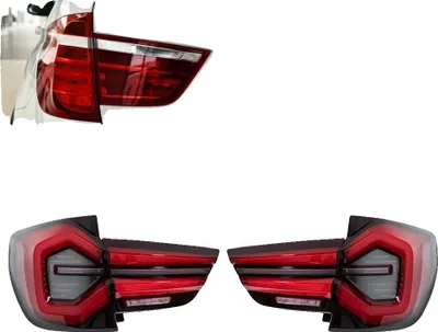 Zdjęcie produktu dla Zestaw tylnych świateł, modernizacja na diody LED, dynamiczne kierunkowskazy, kompatybilny z BMW, zestaw tylnych świateł