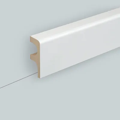 Produktbild von Rohr Sockelleiste 28 x 80 mm Rohrverkleidung Heizrohrverkleidung