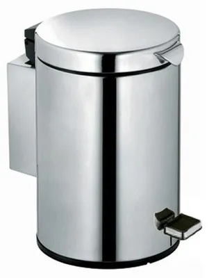 Image de Keuco Plan Collecteur de déchets hygiéniques aluminium anodisé argent - 14977170000