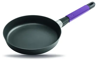 Obrázok produktu pre Pánev s plochým okrajom Gastrolux Squalit sklokeramika - 24 cm - fialová 30124V