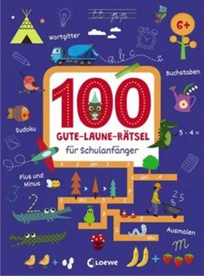 Obrázek produktu pro 100 Gute-Laune-Rätsel für Schulanfänger