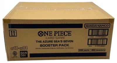 Produktbild von Bandai - One Piece Card Game The Azure Seas Seven Booster Box Case 12x24 Pcs