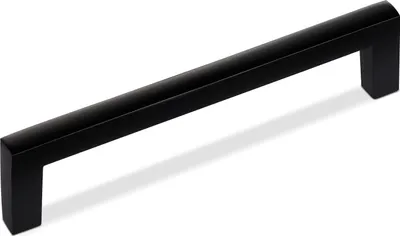 Produktbild von Möbelgriff BLACKLINE I BA 128 mm schwarz matt