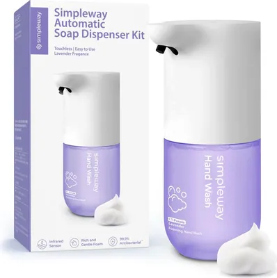 Obrázok produktu pre SIMPLEWAY automatický dávkovač penového mydla s tekutinou  Simpleway Vôňa: Purple Lavender,