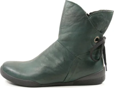 Produktbild von Andrea Conti Damen Stiefelette Leder Boot Reißverschluss 0342753, Größe:38 EU, Farbe:Grün