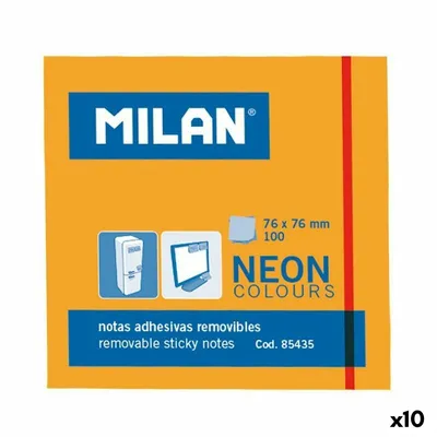 Produktbild von Haftnotizen Milan 76 x 76 mm Orange 10 Stück