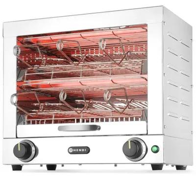 Produktbild von Sandwich-Toaster mit 6 Schlitzen, 3000 Watt, Quarzheizung und 2 Bräunungsstufen