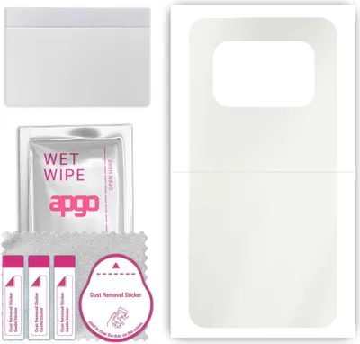 Produktbild von apgo Rückseite Schutzfolie, Matt, kompatibel mit Ulefone Armor 25 Pro+, Hinten Hydrogel-Displayschutzfolie mit Positionierhilfe, kratzfest, einfache Montage