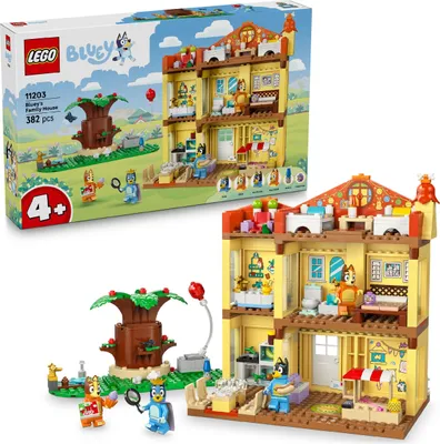 Produktbild von LEGO(R) BLUEY 11203 Familienhaus Blau
