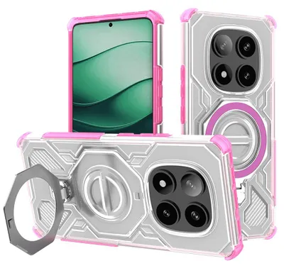 Zdjęcie produktu dla Techsuit PRO Etui Xiaomi Redmi Note 14 5G Poco X7 - różowe przezroczyste
