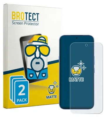 Produktbild von 2x BROTECT Schutzfolie für Infinix Note 60 Pro Displayschutz Displayschutzfolie Folie Matt Entspiegelungsfolie