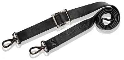Obrázek produktu pro Josephine Osthoff - PÁSKY PŘES RAMENO Kožený náhradní pásek z pravé kůže Náhradní pásek přes rameno 135 cm délka 3 cm šířka černá/antracitová pravá kůže