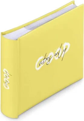 Image de Hama Album mémo Good Things Vibes pour 200 photos 10x15 cm jaune