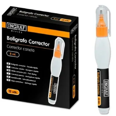 Obrázek produktu pro Korekční pero Ingraf 8 ml (12 kusů)